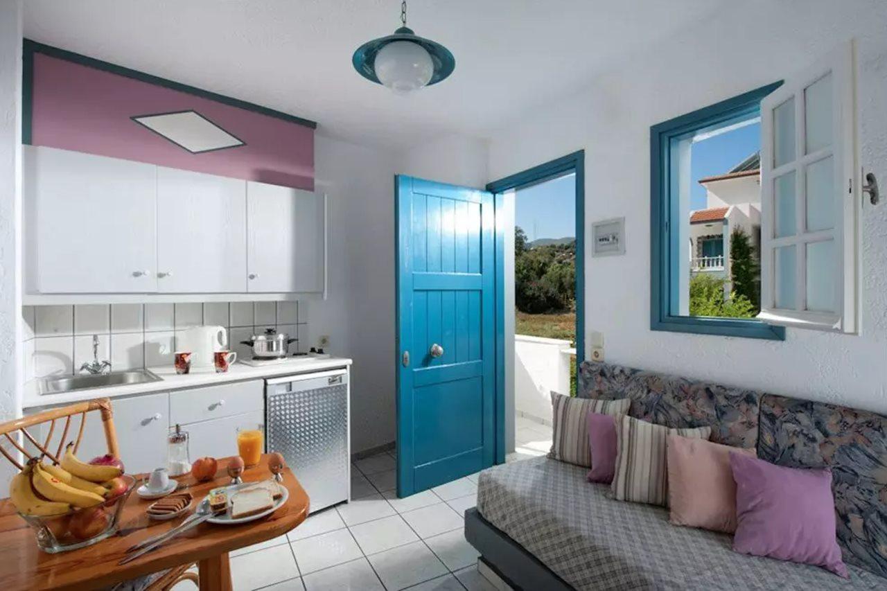 Fan Apartments Stalida Bagian luar foto