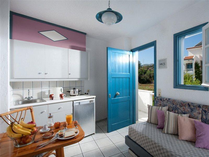 Fan Apartments Stalida Bagian luar foto