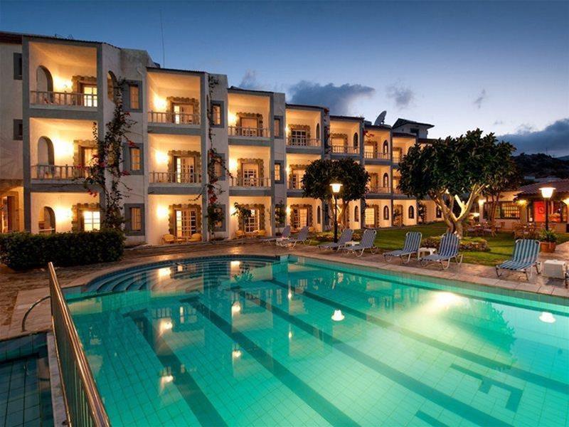 Fan Apartments Stalida Bagian luar foto