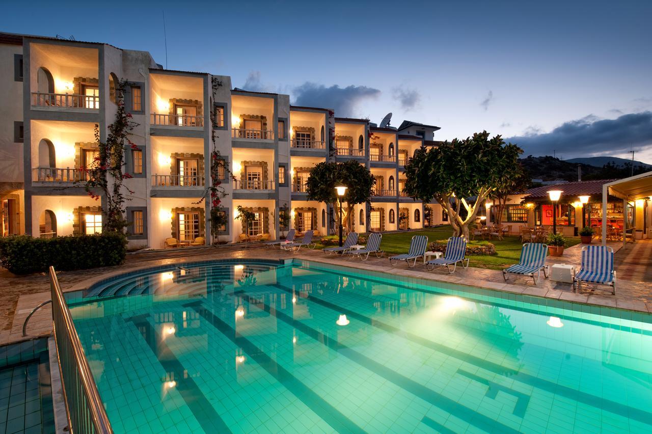 Fan Apartments Stalida Bagian luar foto